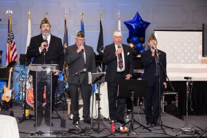 Hollis NH VFW leading military branch songs